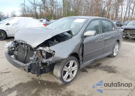 2007 Toyota Corolla S from USA, damaged, VIN 2T1BR32E07C749812